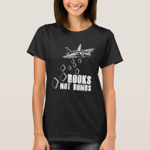 Camiseta Leitura do Livro de Livros Não Bombas Literatura