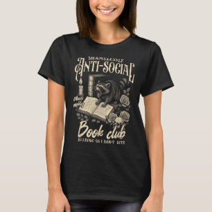 Camiseta Leitura do Livro em Lover Bookish Sem Dúvida Anti-