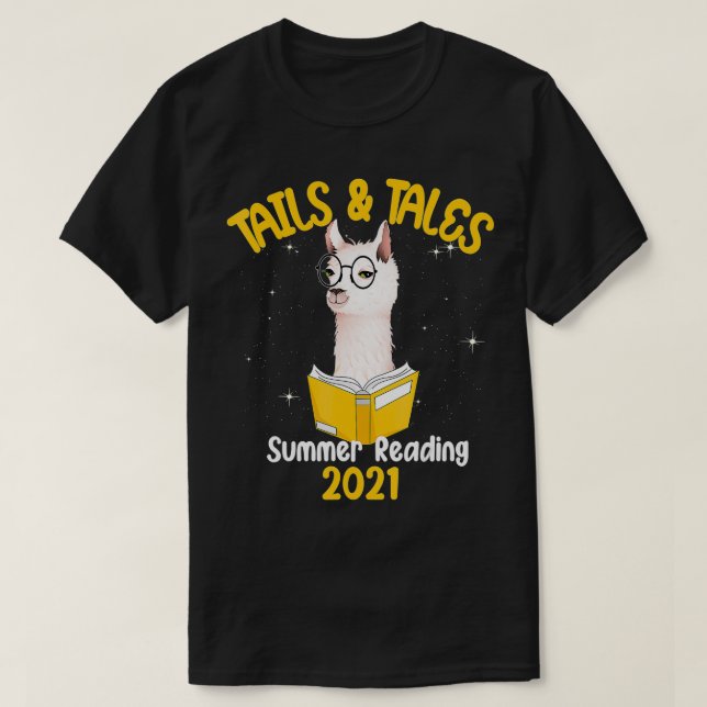 Camiseta Leitura Do Livro Llama Lov 2021 (Frente do Design)