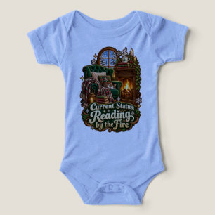 Camiseta Leitura do Status Atual pelo Fogo Inverno