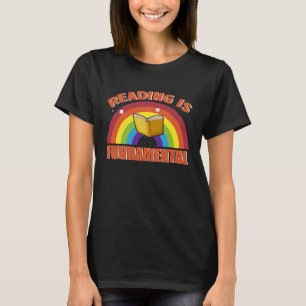 Camiseta Leitura é Escultor de Poesia Fundamental e Livro R