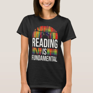 Camiseta Leitura é Escultor de Poesia Fundamental e Livro R
