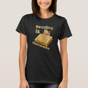 Camiseta Leitura É Fundamental Poesia Literária de Verme de