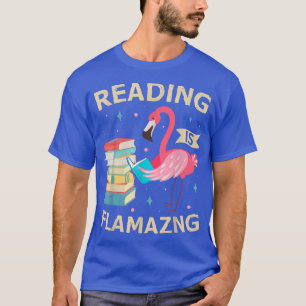 Camiseta Leitura É Incrível E Engraçado Livro Flamingo, Lov