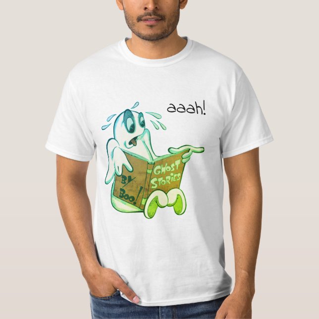 Camiseta Leitura Fantasma de Histórias de Fantasma (Frente)