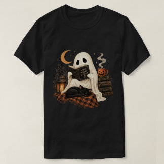 Camiseta Leitura Fantasma Halloween