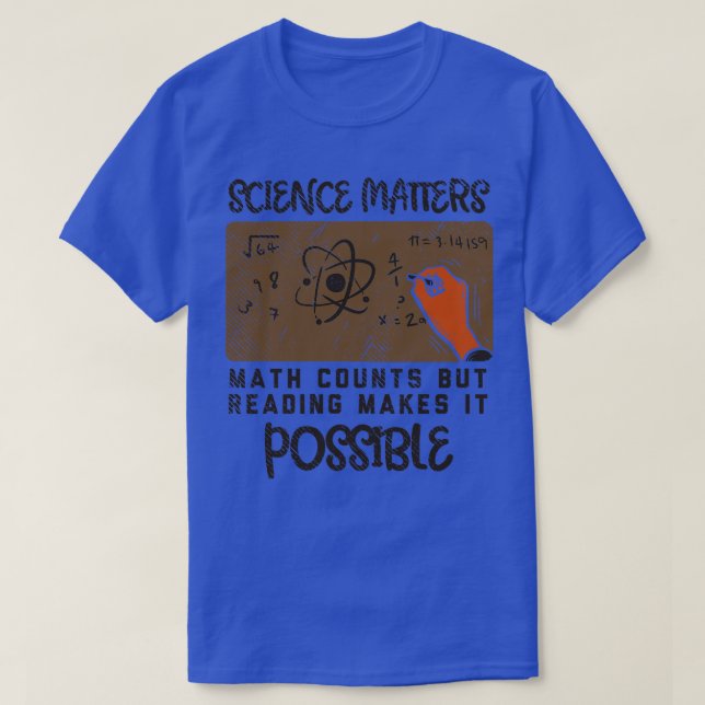 Camiseta Leitura torna possível 1 (Frente do Design)