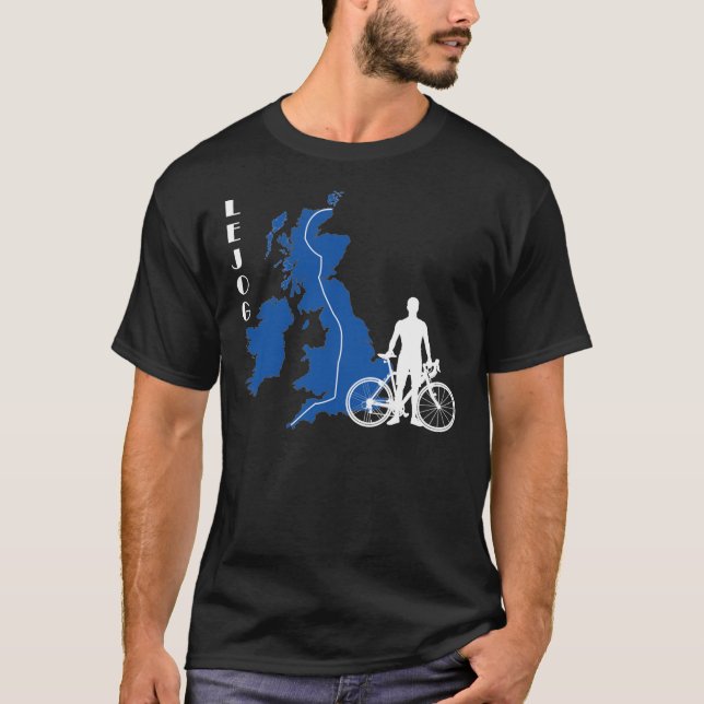 Camiseta LEJOG Lands End to John O&x27;Groats (Bluewhite) F (Frente)