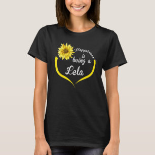 Camiseta Lela Felicidade É Ser Uma Lela