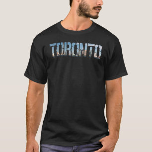 Camiseta Lembrança da cidade de Toronto Canadá para homens 