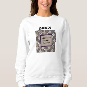 Camiseta Lembrança da foto da edredão de retalhos da
