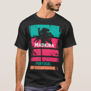 Camiseta Lembrança da Madeira Portugal Recordação