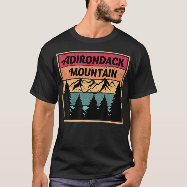 Camiseta Lembrança da Montanha Caminhada na Cordilheira Adi (Frente)