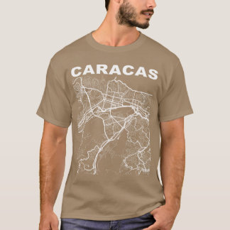 Camiseta Lembrança da Venezuela Rua da Cidade de Caracas pr