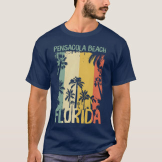Camiseta Lembrança de Férias da Praia de Pensacola Vintage