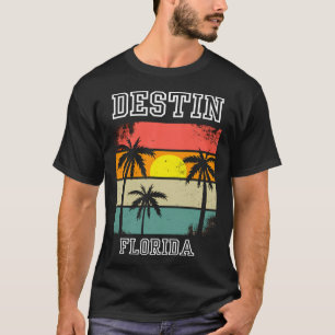 Camiseta Lembrança de férias de verão em família em Destin 