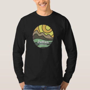 Camiseta Lembrança de Férias em Julian Califórnia Montanhas