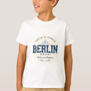 Camiseta Lembrança de Férias na Alemanha Berlim Antigo
