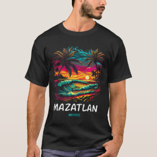 Camiseta Lembrança de Férias Palmeira Mazatlan