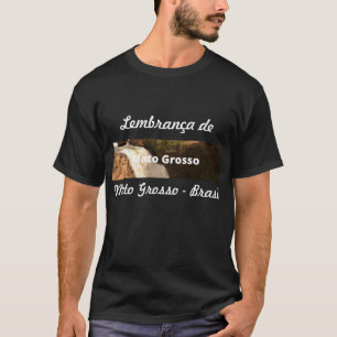 Camiseta lembrança de Mato Grosso