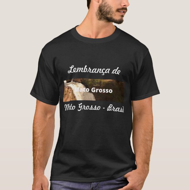 Camiseta lembrança de Mato Grosso (Frente)