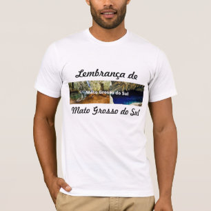Camiseta lembrança de Mato Grosso do Sul