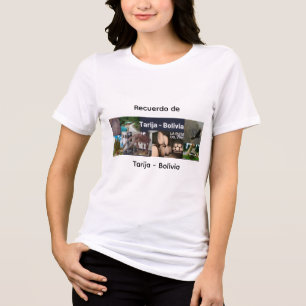 Camiseta Lembrança de Tarija Bolívia