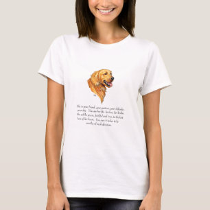 Camiseta Lembrança do Golden Retriever