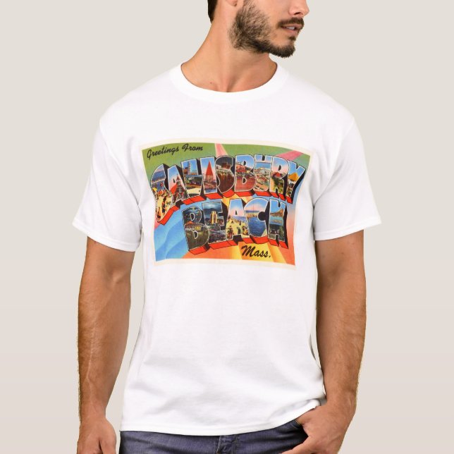 Camiseta Lembrança do viagem das MÃES de Massachusetts da (Frente)