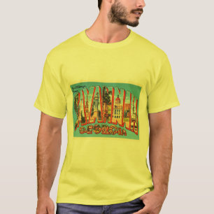 Camiseta Lembrança velha das viagens vintage de Geórgia G