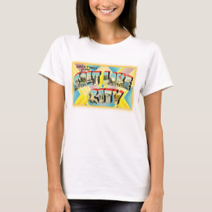 Camiseta Lembrança velha das viagens vintage de Salt Lake