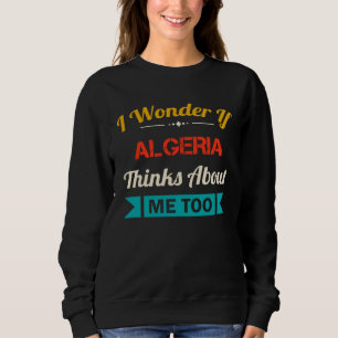 Camiseta Lembrança Vintage Citação Argélia