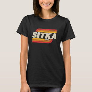 Camiseta Lembrança Vintage de Sitka AK