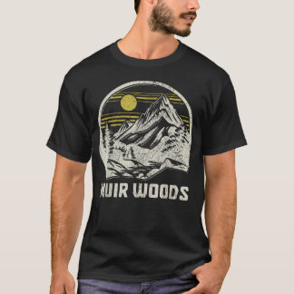 Camiseta Lembranças de Muir Woods Parque Nacional Caminhada