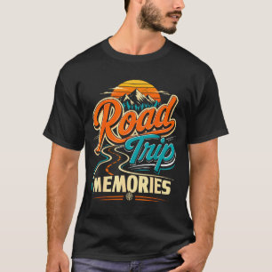 Camiseta Lembranças de viagem rodoviária retrô vintage mont