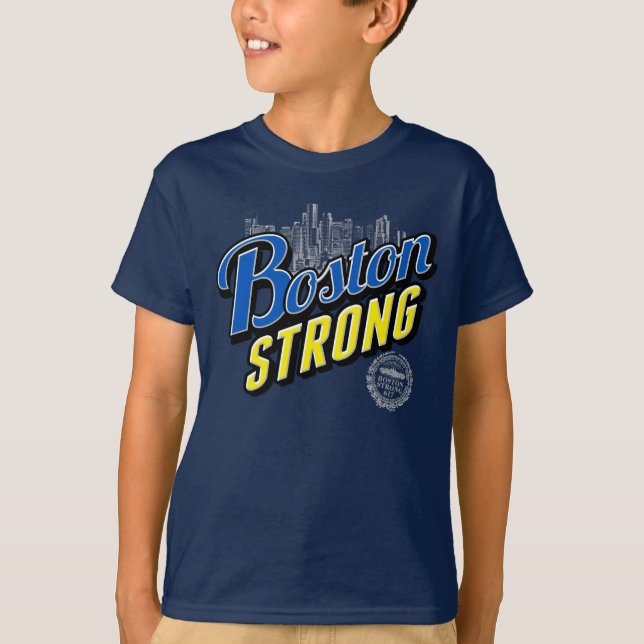 Camiseta Lembranças Fortes Da Cidade De Boston (Frente)