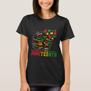 Camiseta Lembrando Meus Ancestrais Junteécimo Celebrado Bla