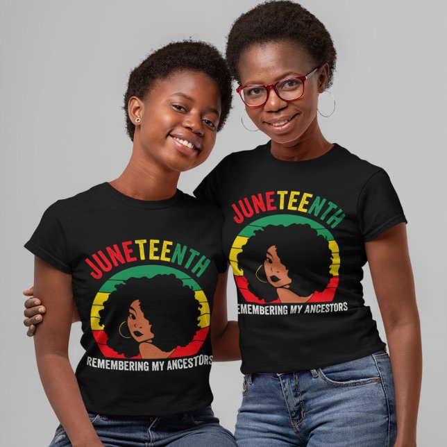 Camiseta Lembrando Nossos Ancestrais (Criador carregado)