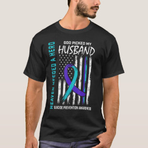 Camiseta Lembrando o Husband Suicida Sensibence Flag Memo