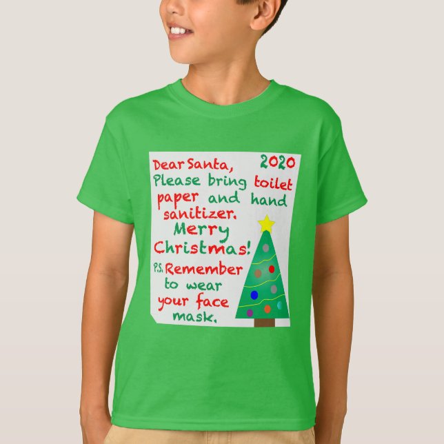 Camiseta Lembrando o Natal de 2020 (Frente)