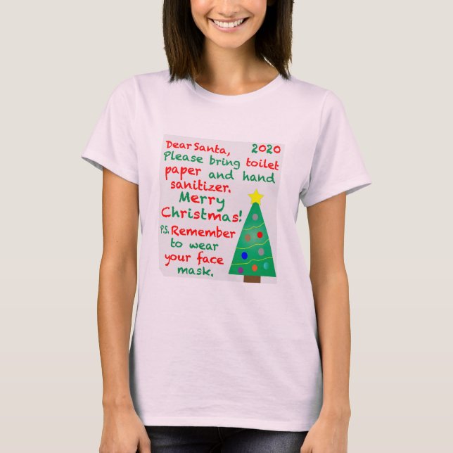 Camiseta Lembrando o Natal de 2020 (Frente)