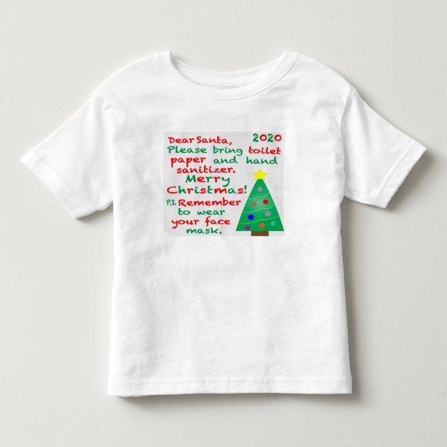 Camiseta Lembrando o Natal de 2020 (Frente)
