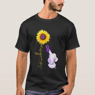 Camiseta Lembrarei De Você, Elefante De Girassol Alzheim