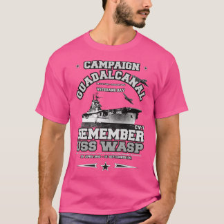 Camiseta LEMBRE-SE da campanha WASP CV7 Guadalcanal