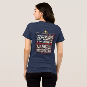 Camiseta Lembre-se da Morte + Bandeira dos EUA