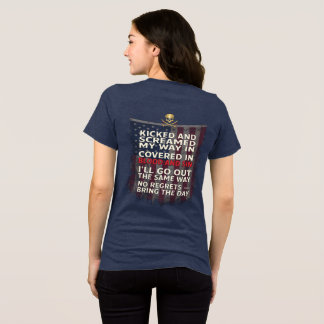Camiseta Lembre-se da Morte + Bandeira dos EUA