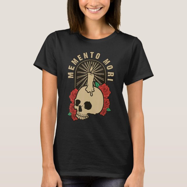 Camiseta Lembre-se da morte - Memento Mori (Frente)
