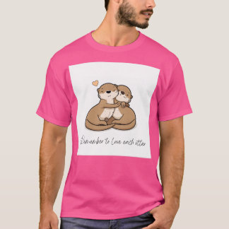Camiseta Lembre-se de amar uma a outra