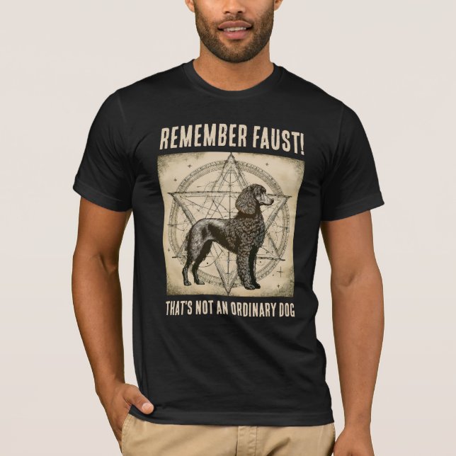 Camiseta Lembre-se de Fausto! Poddle (Frente)