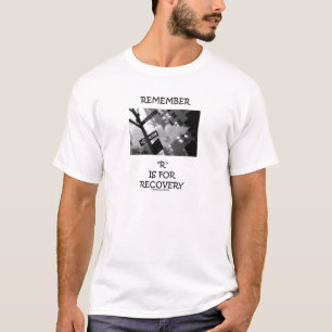 Camiseta Lembre-se de R é para recuperação (Wall Street Sig